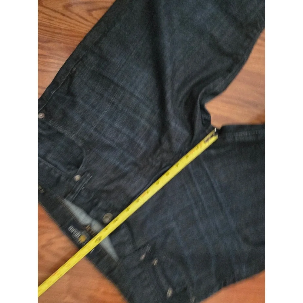 Lucky Brand 221 Original Straight Mens Dark Wash Denim Jeans 36x32 Blue‎